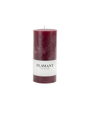 Flamant BETH, candle, colour balmoral red, 7x15