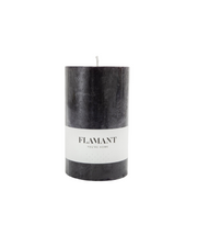 Flamant BETH candle, colour black, 9x11.5cm