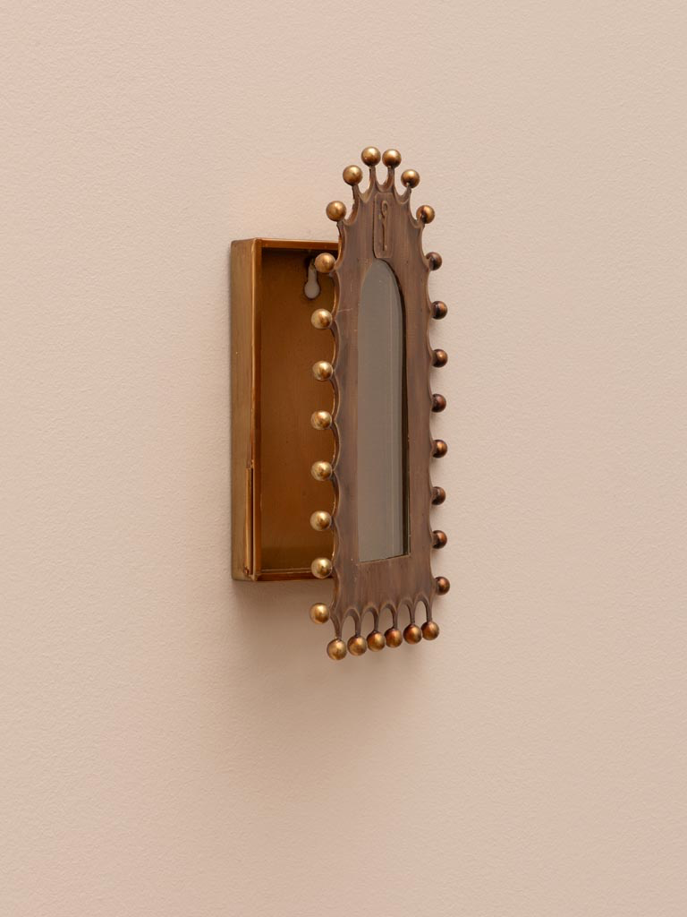 Medium wall box with drops key Ex-voto Varana