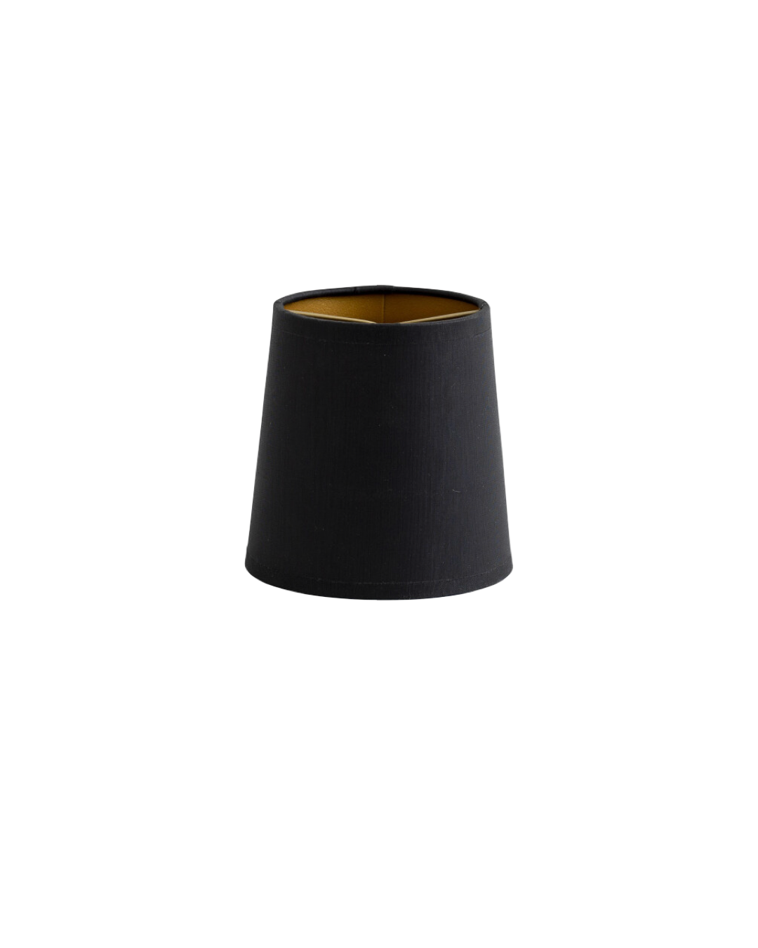 Flamant CLIPS, lampshade, black and gold, 10 cm