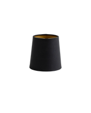 Flamant CLIPS, lampshade, black and gold, 10 cm