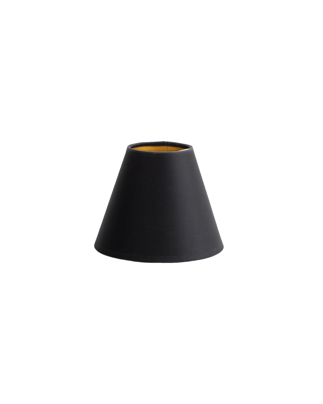 Flamant CLIPS, lampshade, black and gold, 14 cm