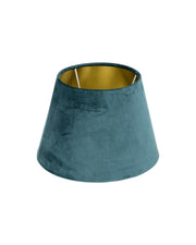 Lampshade Velvet Petrol 25 cm