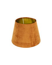 Lampshade Velvet Orange 25 cm