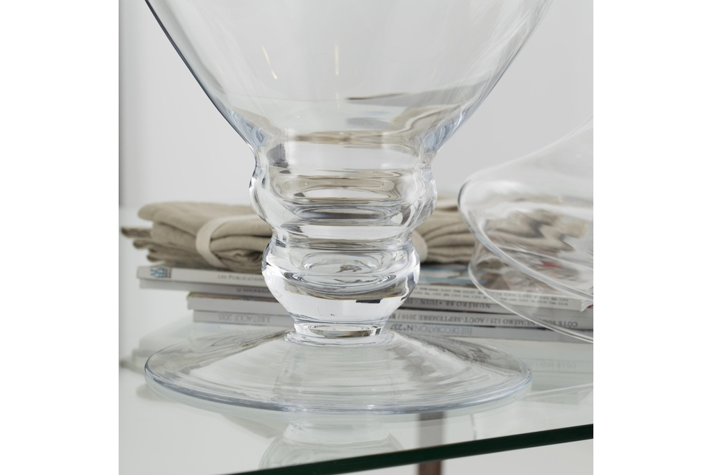 Flamant PIKE, candy jar, glass, L