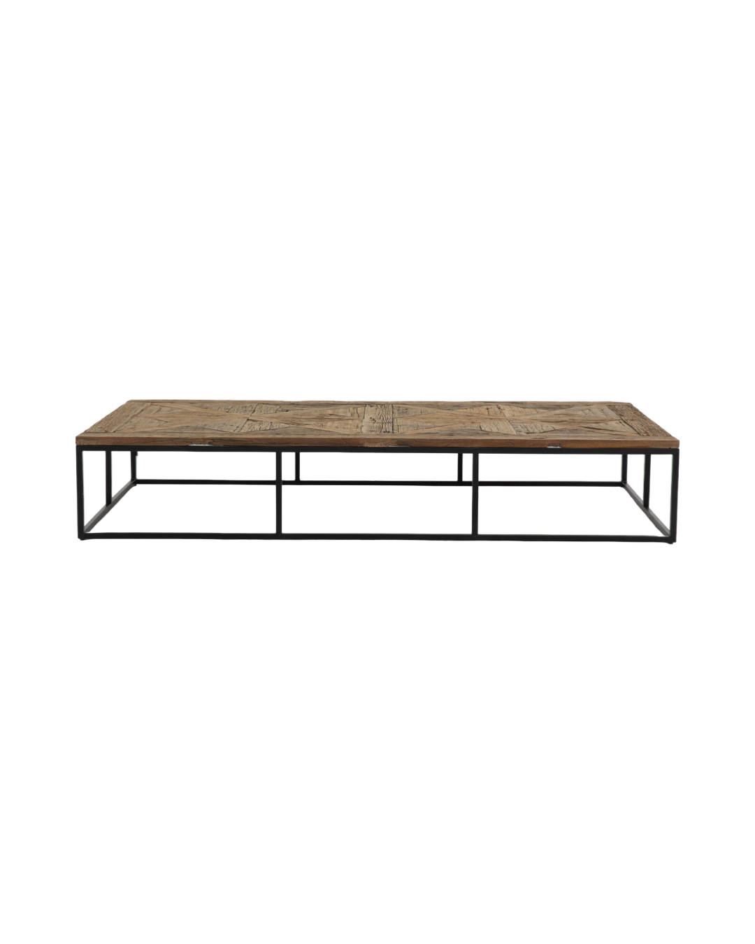 Flamant ARCHY, coffee table, rectangular, wood and metal
