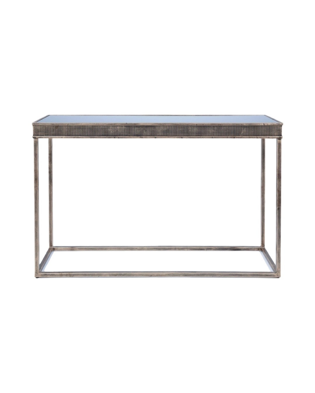 Flamant COMINO, console table, metal and glass