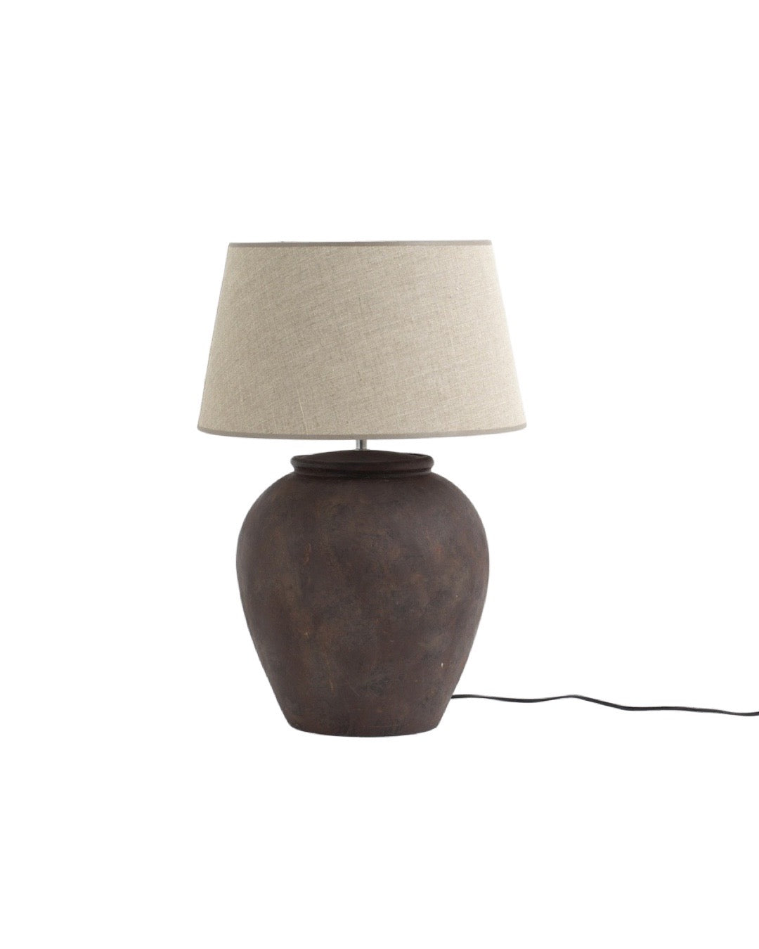Flamant SIVANEL, table lamp, clay