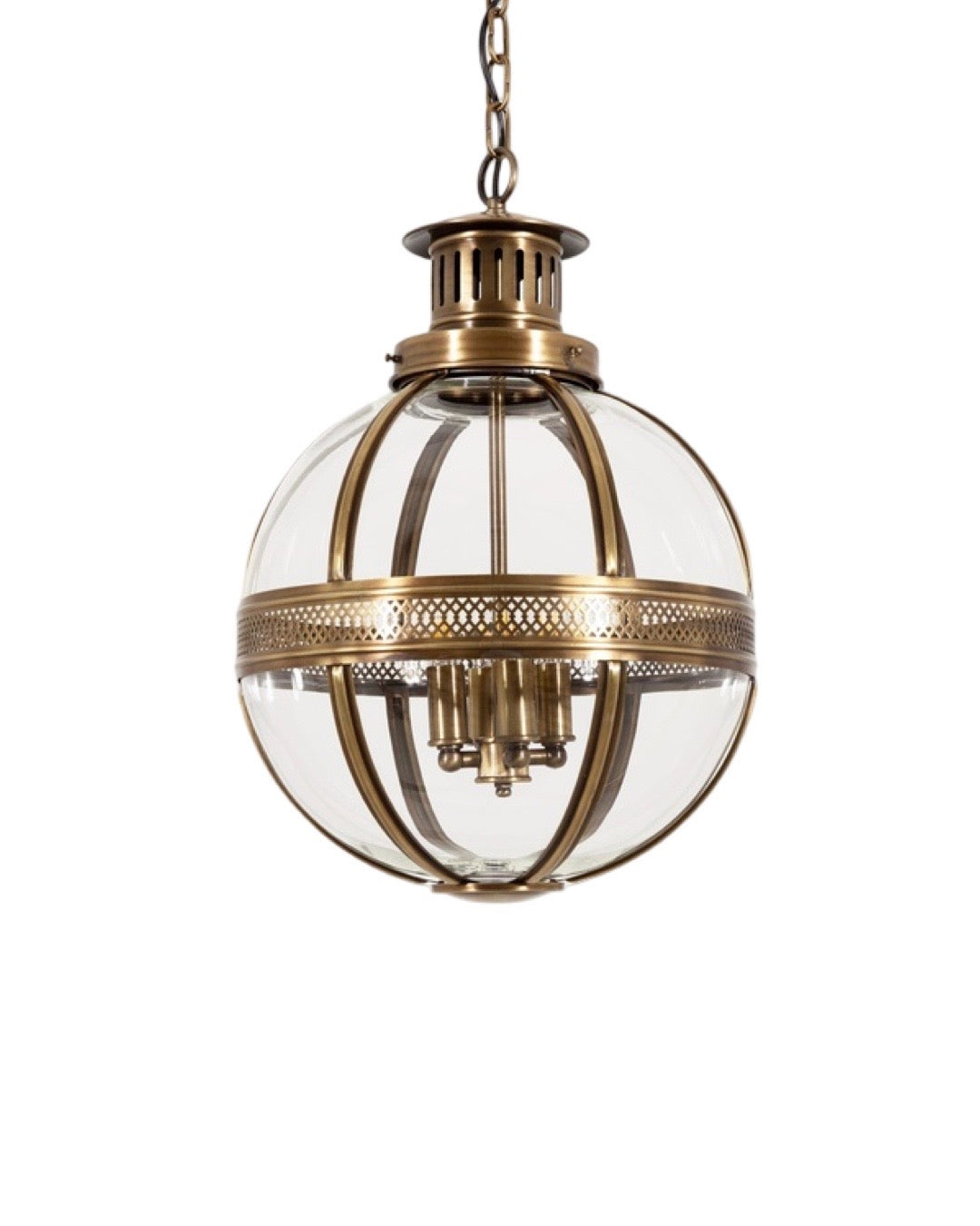 Flamant MELBA, pendant lamp, metal and glass, L