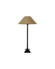 Flamant COMPTES table lamp, dark brown