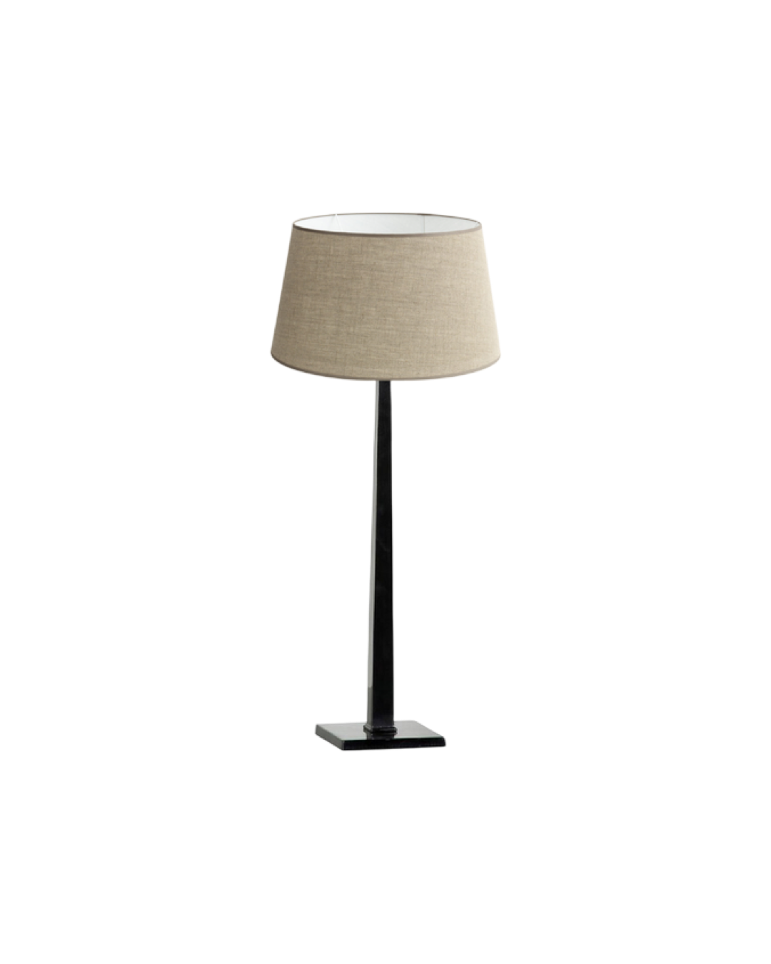 GORDES, table lamp, black, aluminum, h 78 cm
