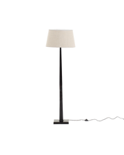 GORDES, Floor lamp, black, almuminum