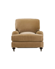 Pure White Lines Baxter Armchair