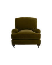 Pure White Lines Baxter Armchair, Juniper
