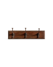 Wall coat rack, 3 hooks