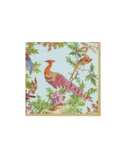 Caspari Napkin Chelsea Birds Celadon Luncheon