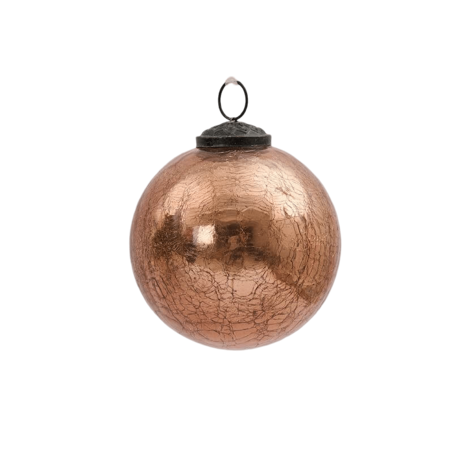Flamant x-mas ball 10cm blush
