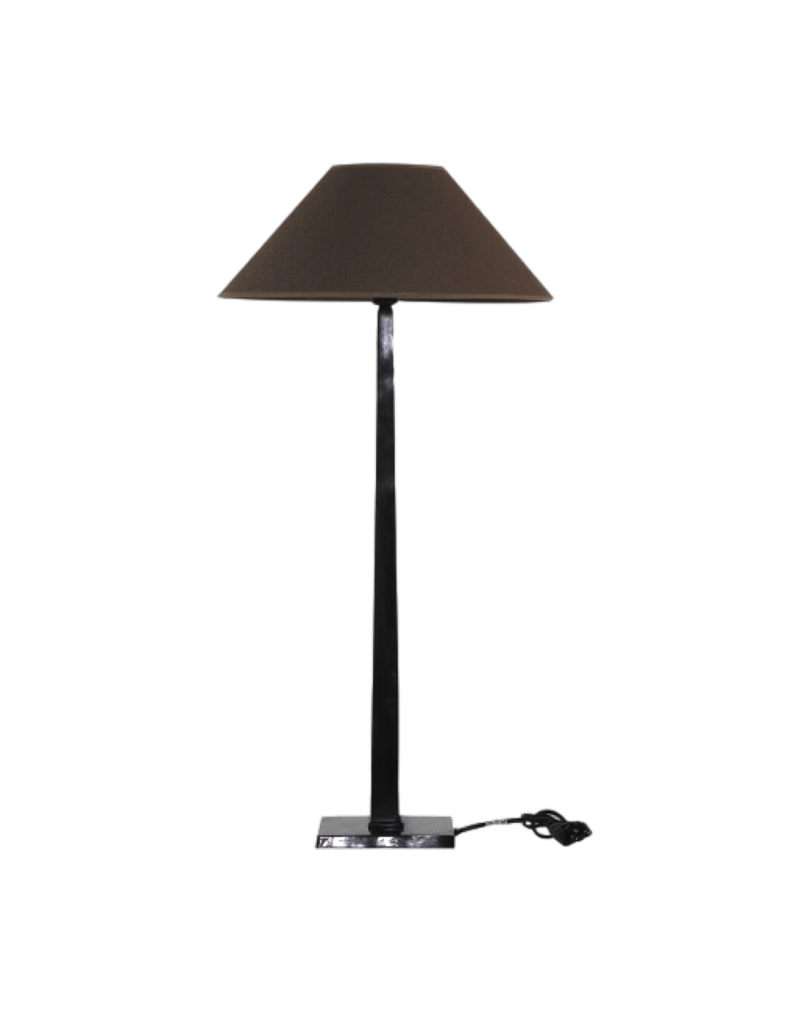 GORDES, table lamp, black, aluminum, h 78 cm