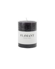 Flamant BETH candle, colour black, 7x9cm