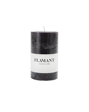 Flamant BETH candle, colour black, 7x11cm