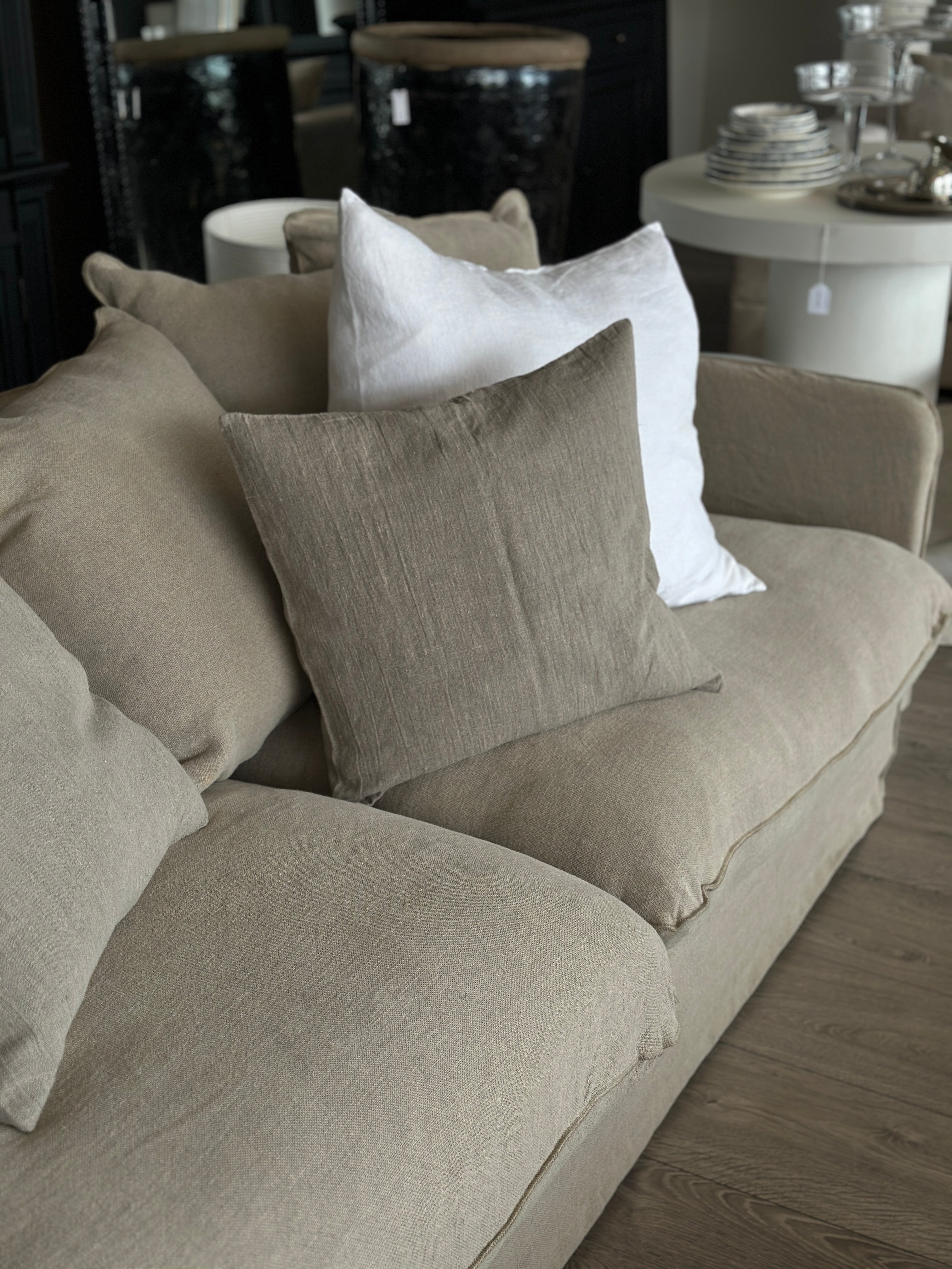 Aquavireo Linen Pillow Natural