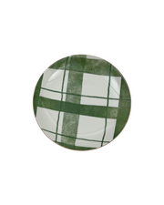 Bazar Assiette Dessert Plate, Green