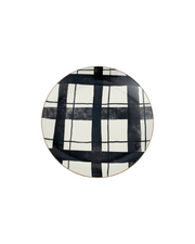Bazar Assiette Dessert Plate, Black