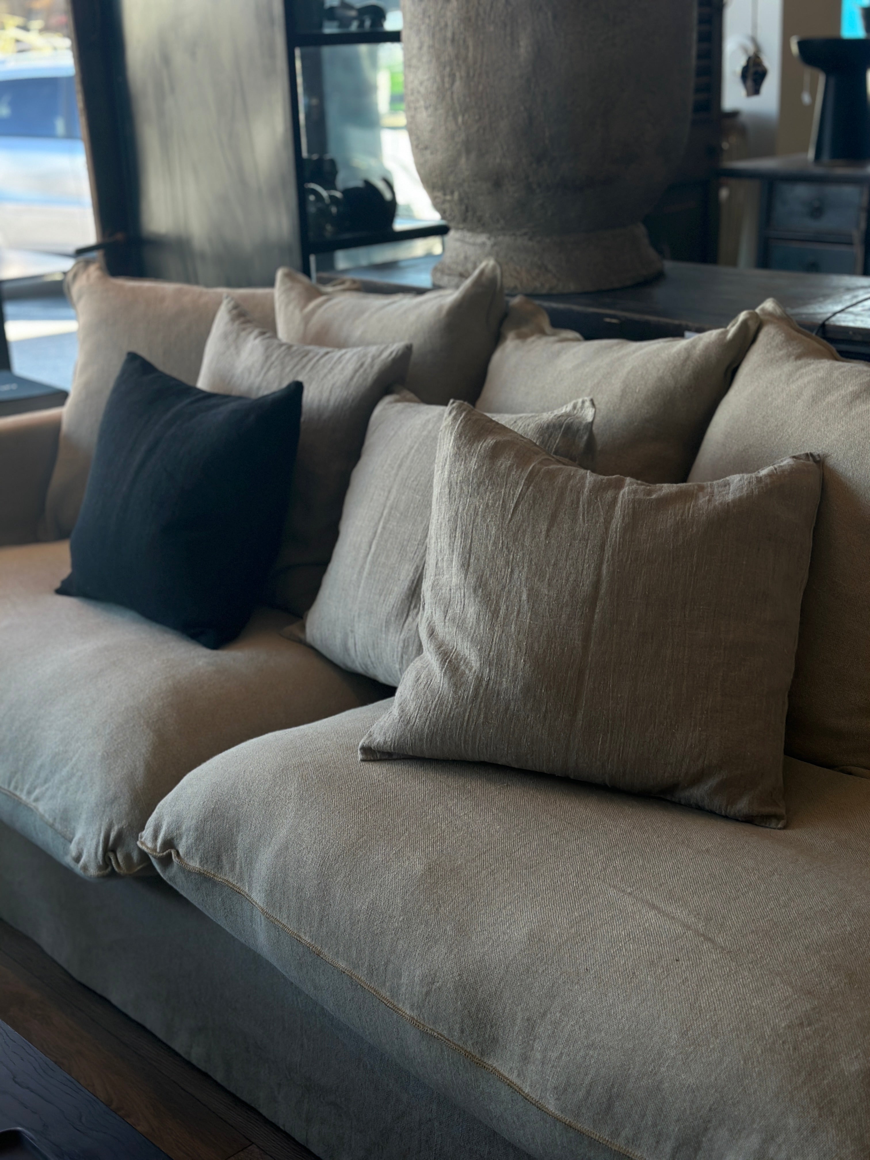 Aquavireo Linen Pillow Natural