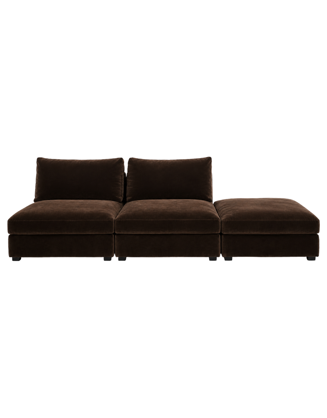 Lifestyle Naples Sofa Chocolate Brown