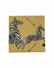 Caspari Napkins Zebras Paper Cocktail
