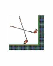 Caspari Golfing Paper Cocktail Napkins