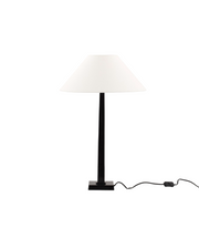 GORDES, table lamp, black, aluminum, 50 cm