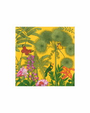 Caspari Napkin Paradise Garden Canary, Luncheon