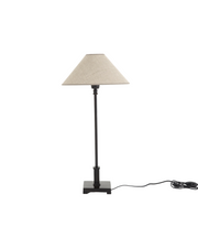 JAMES, table lamp, dark brown
