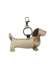 Keychain dachshund brown