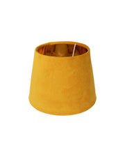 Lampshade Velvet Orange 25 cm