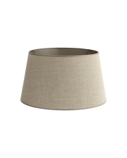 Flamant LINDRO, lampshade, natural and silver, 50 cm