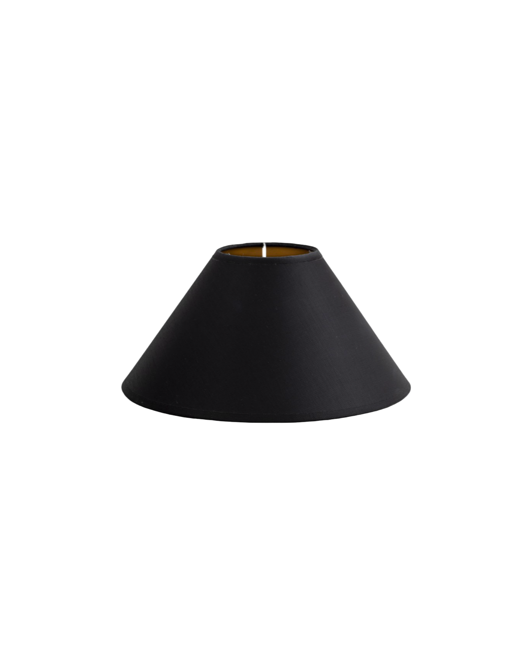 Flamant CIRCUM, lampshade, black and gold, 23 cm