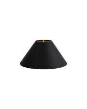 Flamant CIRCUM, lampshade, black and gold, 23 cm