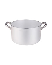 Agnelli pottur úr 5 mm áli með tveimur stálhandföngum - 24 cm