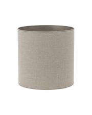 Flamant TINTO, lampshade, natural and silver, 30 cm