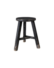 Luksa Stool black round
