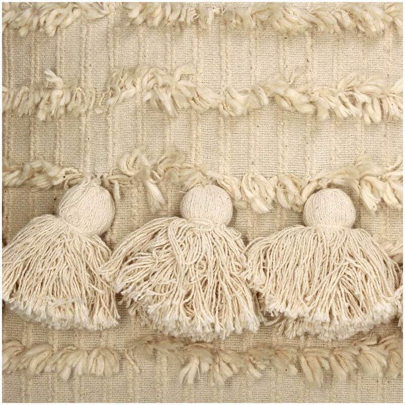 Cushion cotton Ivory 45x45 cm