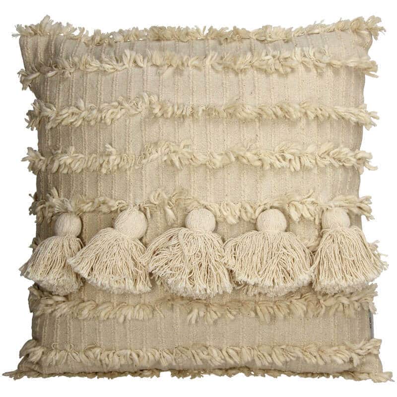 Cushion cotton Ivory 45x45 cm