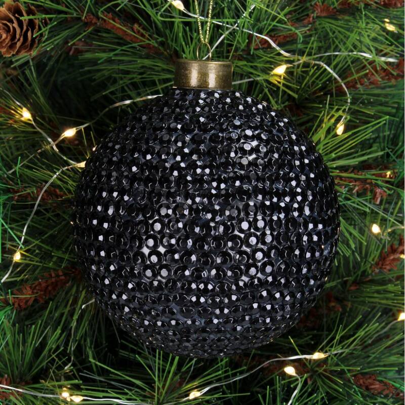 Ornament Beads Black