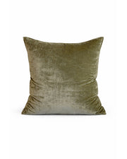 Fabric Copenhagen Silk Velvet Pillow Olive