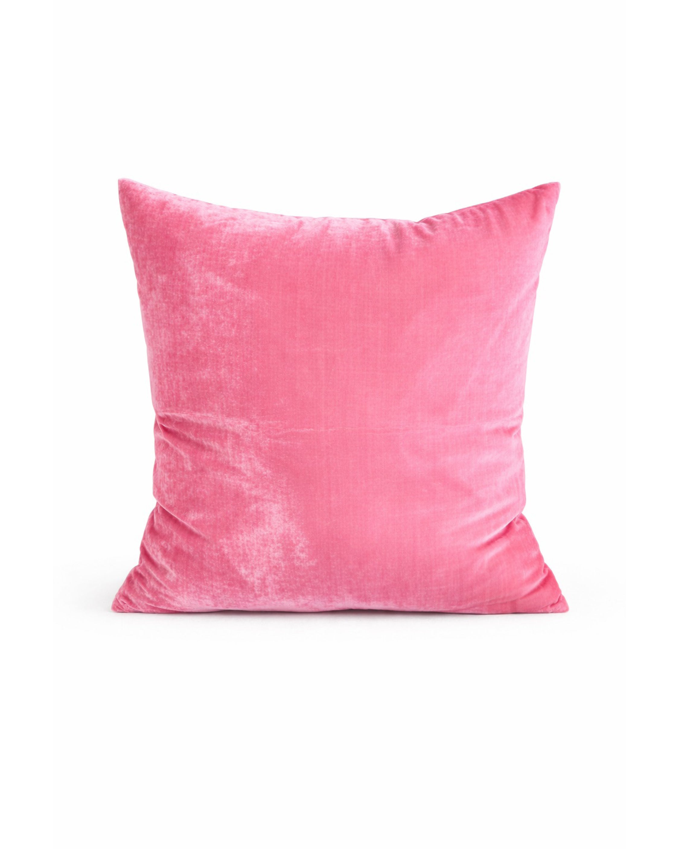 Fabric Copenhagen Silk Velvet Pillow Pink