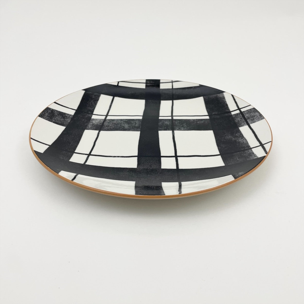Bazar Assiette Dessert Plate, Black