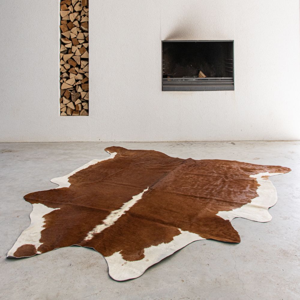 Carpet cow brown/white 250 cm