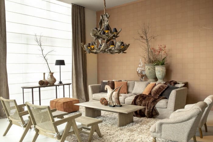 Flamant SAUVAGE chandelier
